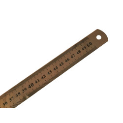 METAL RULER - 50 cm