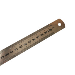 KOVOVÉ PRAVIDLO - 100 cm