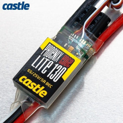 CASTLE PHOENIX EDGE LITE 130 - 25V /     130A ESC (010-0110-00)