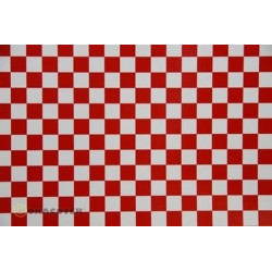 ORACOVER FUN 4 BÍLÁ - ČERVENÁ (44-010-023) cena za 2 běžecké metry !