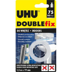 UHU MOUNTING TAPE 19mm / 1,5mb (44855)