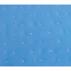 FOLIA PREFOROWANA P1 szerokość 100 cm -  niebieska / 7 mm ( cena za 5 metrów bieżących )