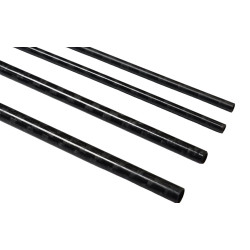 CARBON PIPE 6*5*1000 mm / 3K - CROSS SPLIT