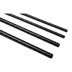 CARBON PIPE 3.5*2.3*1000 mm / 3K - CROSS SPLIT