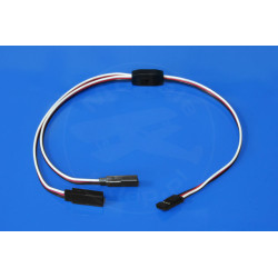 PRZEWÓD Y KABEL FUTABA 450 mm PŁASKI - 0,13mm (26AWG)