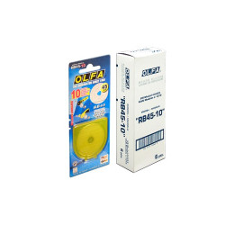 OLFA OSTRZE KRĄŻKOWE 45 mm - 10 sztuk    (RB45-10)