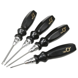 SCREWDRIVERS AND MB USES 1.5 / 2 / 2.5 / 3mm TITANIUM Q-MODEL (C1025)