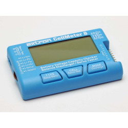 Servo & Battery TIMER & TESTER.            Li-Po/Fe/HV/Ion 2-8S / NiCd/NiMH 4-8 cell (X5501)