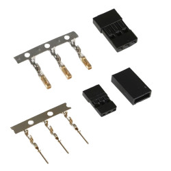 JR / GR / HIT CONNECTOR. (1 set) "female + male"