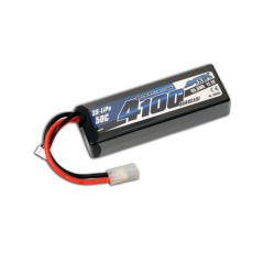 LRP LI-POL 11.1V/4100mAh / 50C HARDCASE (430431) Tamiya Connector
