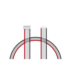 SERVICE CONNECTOR JST-EH (4 cell) FEMALE (KAV36.008)