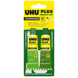 UHU KLEJ PLUS 300 kg ENDFEST 2 * 15 ml (45640)
