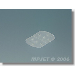 MP2516N HINGE MEDIUM 15 * 22 mm (6 pieces) MP-JET