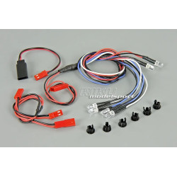 OŚWIETLENIE AUTA 1/10 - zestaw           (QS1101137)