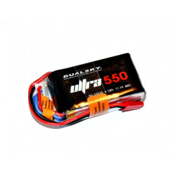 DUALSKY 11.1V / 550MAH 50C / 6C ULTRA