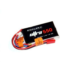 DUALSKY 7.4V / 550MAH 50C / 6C ULTRA