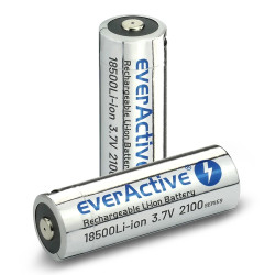 Nabíjecí baterie EVERACTIVE Li-ion 2100mAh / 18500 / USB-C ( 1 kus )