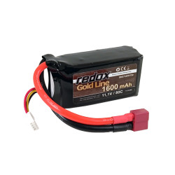 REDOX LI-POL 11,1V/1600mAh 80C GL / DEAN-T