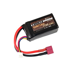 REDOX LI-POL 11,1V/1100mAh 80C Gold Line / DEAN-T
