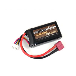 REDOX LI-POL  7,4V/ 600mAh 80C Gold Line / DEAN-T