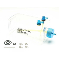 FUEL TANK 600 ml. GASOLINE CLEAR (17086) PICH