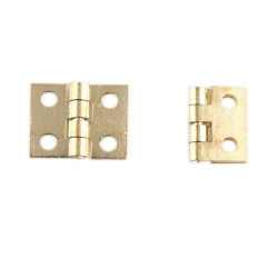 Brass hinge 10*8 mm - 1 piece (17863)
