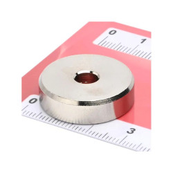 NEODYMIC MAGNESE VALVE 20* 8 mm / with a 3.1x4.5 mm hole for a screw