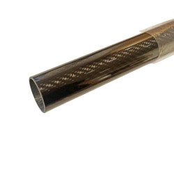 CARBON PIPE 30*26* 800 mm / 3K - CROSS SPLIT