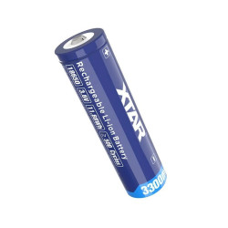 LI-ION CELL XTAR 3.7V / 3300 mAh / 18650 ( with protection ) - 1 piece