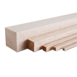 LISTWA BALSOWA 10*15*1000 mm ( 10 sztuk  )