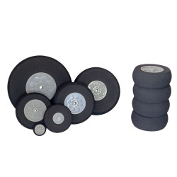 75mm/24/4 foam wheel (00018)