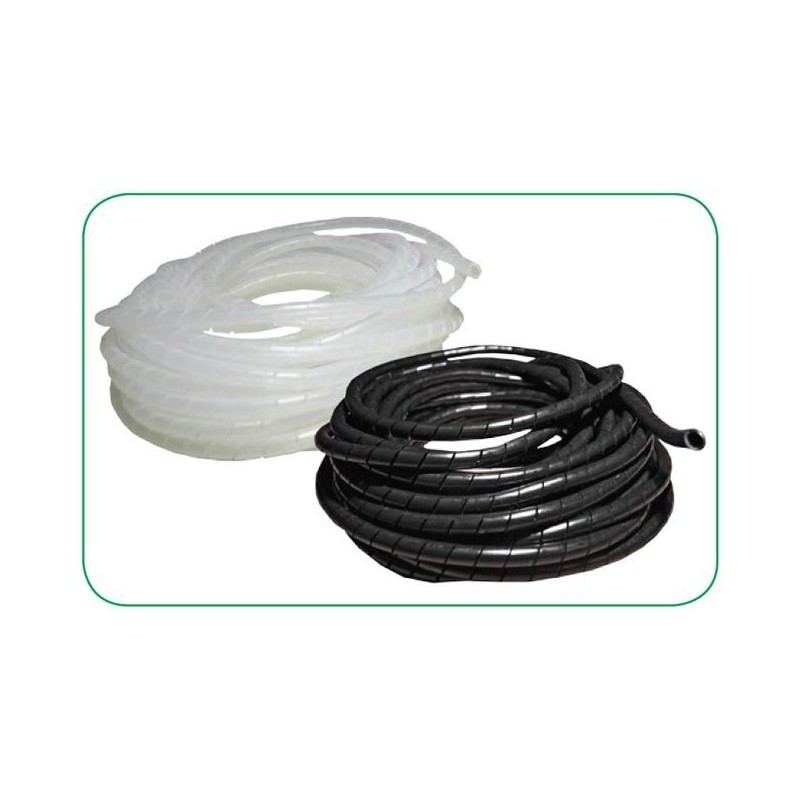 WĄŻ OCHRONNY 15/12/1000MM. BIAŁY (SPIRALA)