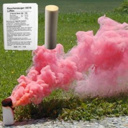 KL.ŚWIECE DYMNE AX-18 RED 5 SZT. (7054)