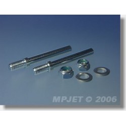 MP2870 OŚ KOŁA 4MM 2SZT 