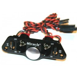 VYSOKÝ AKTUÁLNÍ SPÍNAČ MIRACLE. 2xCAV. + ČERNÝ VÝPLN (J-003)