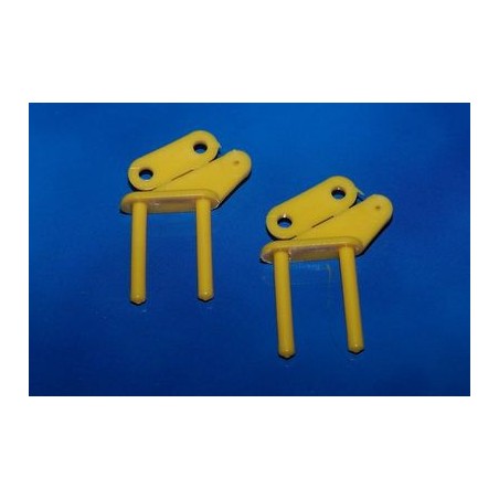 DŹWIGNIA STERU WKLEJANA H11X KOLOR-BIAŁY