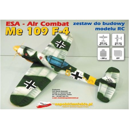 ESA AIRCOMBAT ME-109 (BIAŁY) NA POLSKIMNIEBIE
