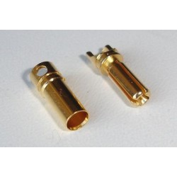 KONEKTOR POZŁACANY 3,5mm GŁADKI (KOMPLET)